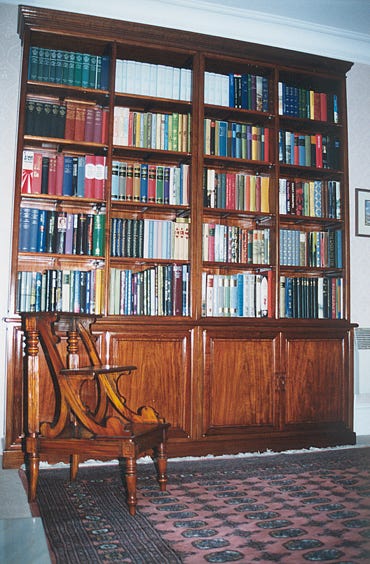 Furniture made to measure from your own design or adaptations of standard designs.